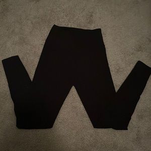 X-small full length all black leggings from American eagle